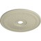 Ekena Millwork Oakleaf Ceiling Medallion (Fits Canopies up to 6 1/4"), 29 1/8"OD x 3 5/8"ID x 1"P, Clear Yellow CM29OACYF - alternate 4